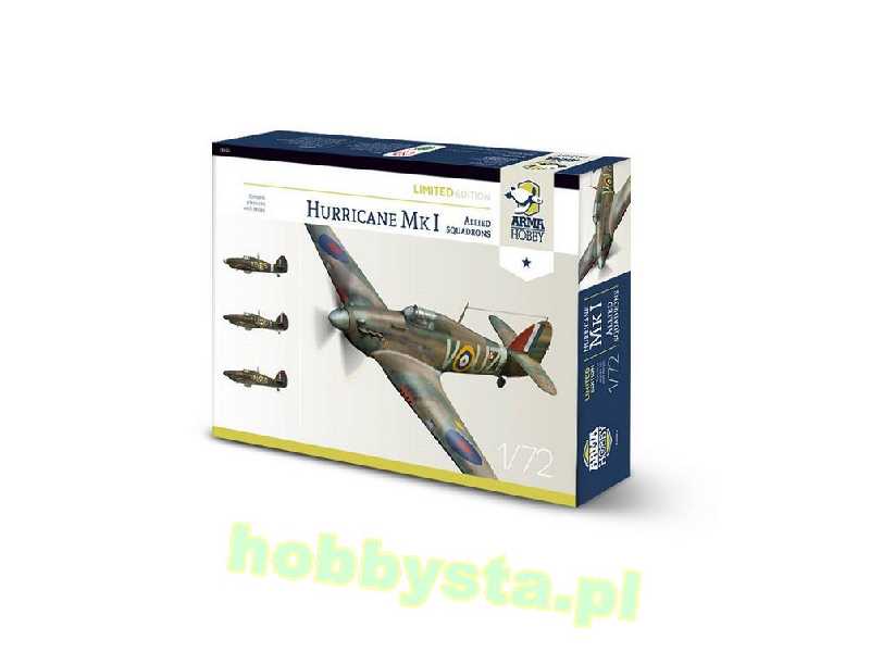 Hurricane Mk I eskadry aliantów - edycja limitowana - zdjęcie 1 Hurricane Mk I eskadry aliantów - edycja limitowana - zdjęcie 1