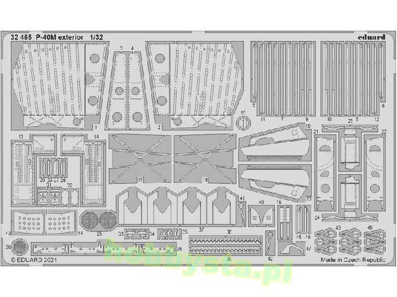 P-40M exterior 1/32 - zdjęcie 1 P-40M exterior 1/32 - zdjęcie 1