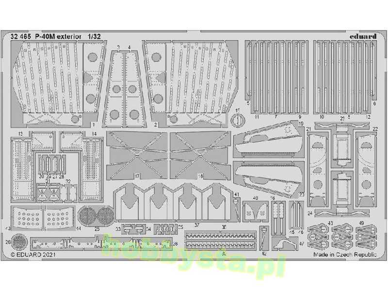 P-40M exterior 1/32 - zdjęcie 1