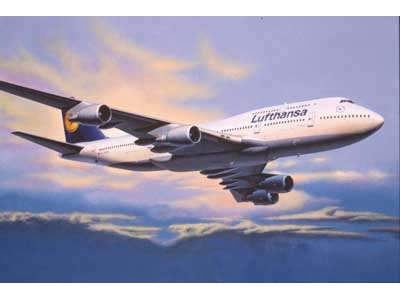 Boeing 747-400 "Lufthansa" - Zestaw podarunkowy - zdjęcie 1