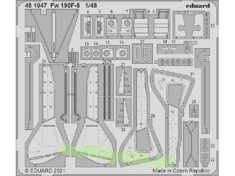 Fw 190F-8 1/48 - zdjęcie 1 Fw 190F-8 1/48 - zdjęcie 1