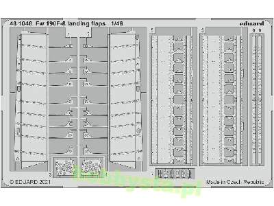 Fw 190F-8 landing flaps 1/48 - zdjęcie 1