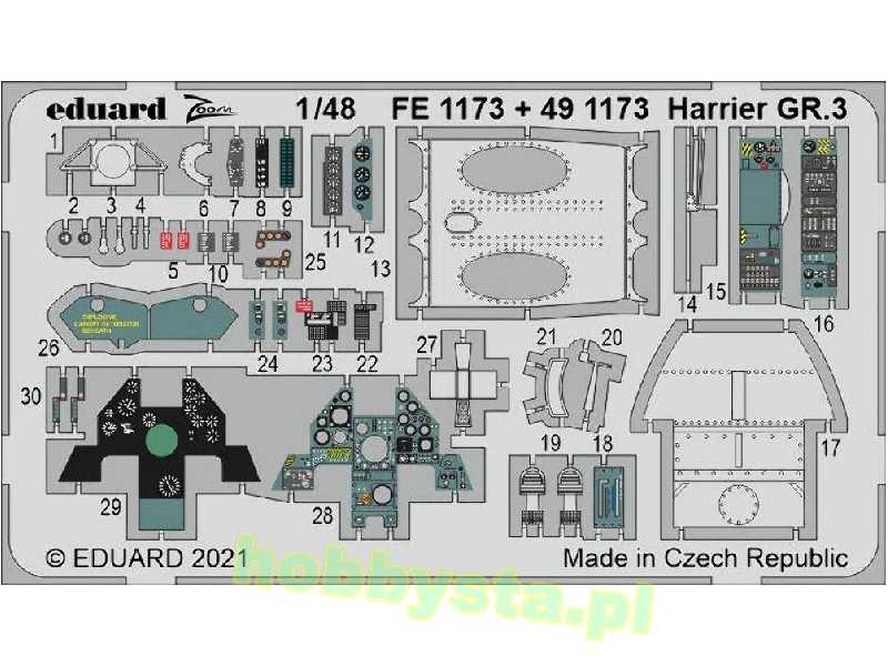 Harrier GR.3 1/48 - zdjęcie 1 Harrier GR.3 1/48 - zdjęcie 1