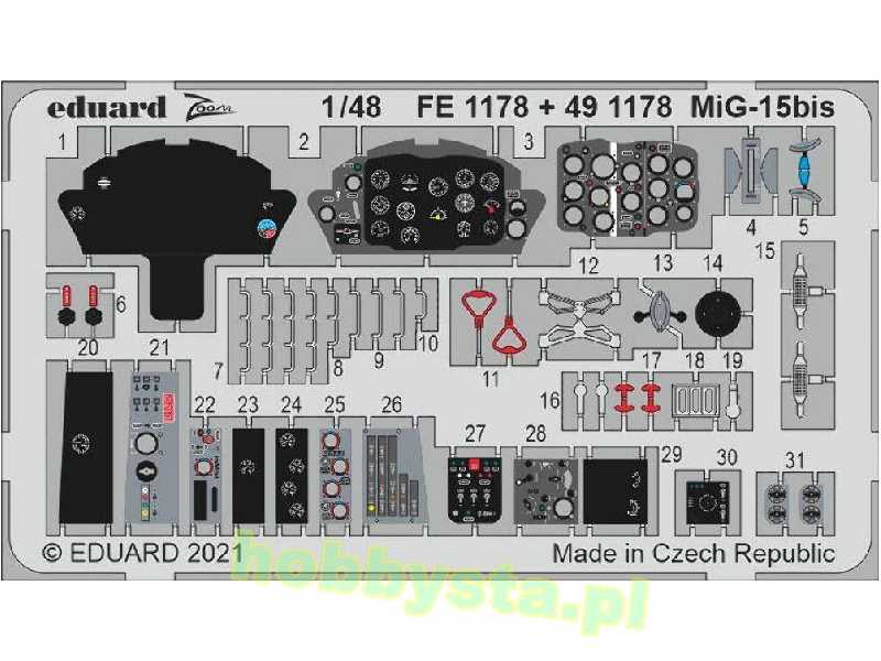 MiG-15bis 1/48 - zdjęcie 1
