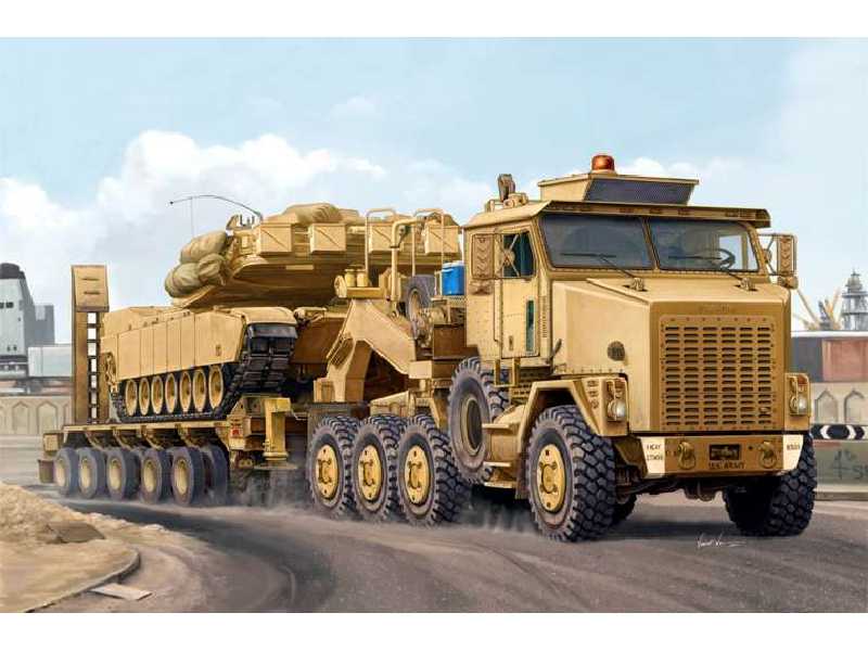 Ciągnik M1070 + naczepa M1000 HEP - zdjęcie 1 Ciągnik M1070 + naczepa M1000 HEP - zdjęcie 1
