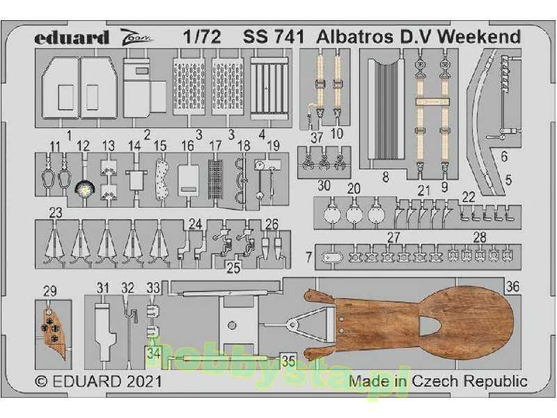 Albatros D. V Weekend 1/72 - zdjęcie 1