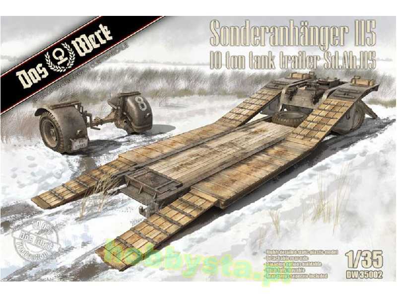 Sonderanhanger 115 10 Ton Tank Trailer Sd.Ah.115 - zdjęcie 1 Sonderanhanger 115 10 Ton Tank Trailer Sd.Ah.115 - zdjęcie 1