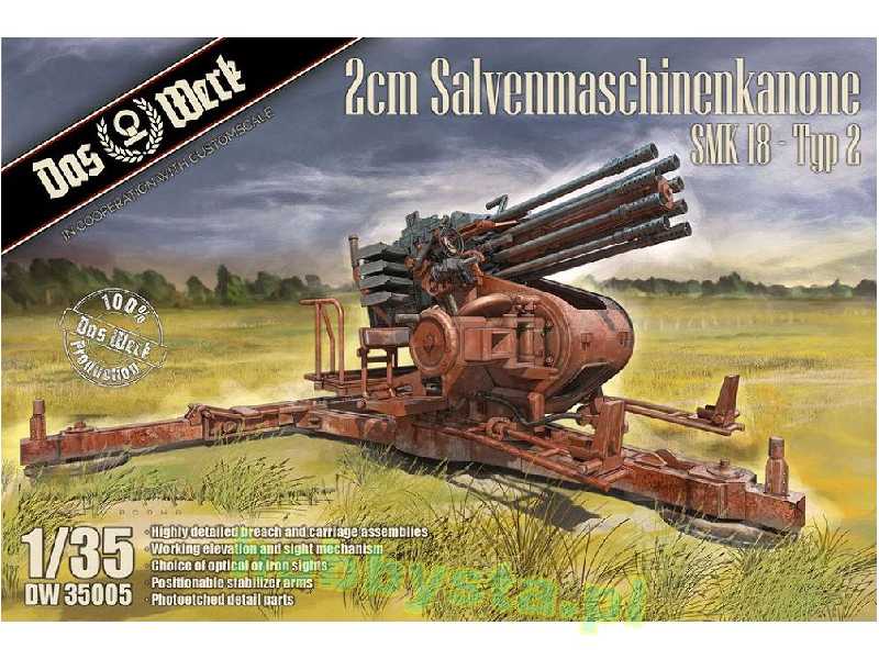 2cm Salvenmaschinenkanone Smk 18 - Typ 2 - zdjęcie 1 2cm Salvenmaschinenkanone Smk 18 - Typ 2 - zdjęcie 1