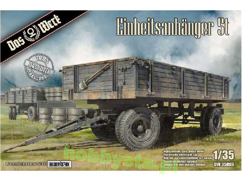Einheitsanhänger 5t - zdjęcie 1 Einheitsanhänger 5t - zdjęcie 1