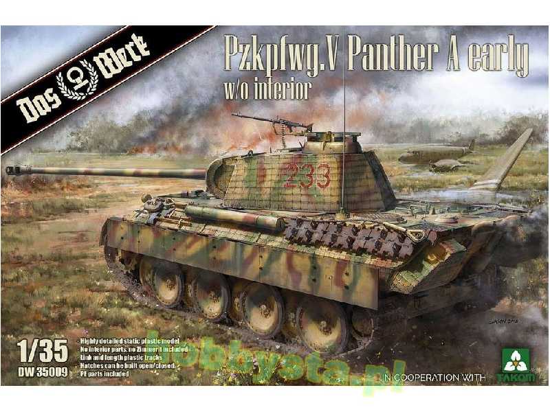 Pzkpfwg.V Panther A Early W/O Interior - zdjęcie 1 Pzkpfwg.V Panther A Early W/O Interior - zdjęcie 1