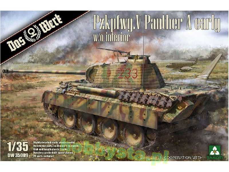 Pzkpfwg.V Panther A Early W/O Interior - zdjęcie 1