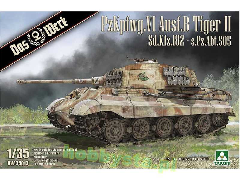 Pzkpfwg. Vi Ausf.B Tiger Ii Sd.Kfz.182 - S.Pz.Abt.505 - zdjęcie 1 Pzkpfwg. Vi Ausf.B Tiger Ii Sd.Kfz.182 - S.Pz.Abt.505 - zdjęcie 1