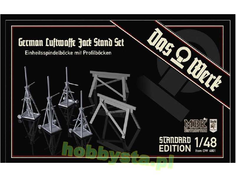 German Luftwaffe Jack Stand Set - Standard Edition - zdjęcie 1 German Luftwaffe Jack Stand Set - Standard Edition - zdjęcie 1