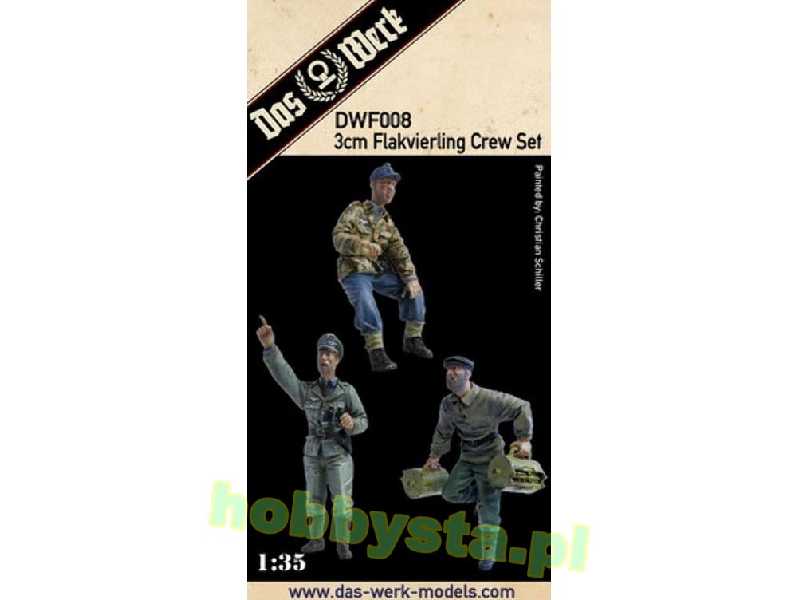 3cm Flakvierling Crew Set - zdjęcie 1 3cm Flakvierling Crew Set - zdjęcie 1