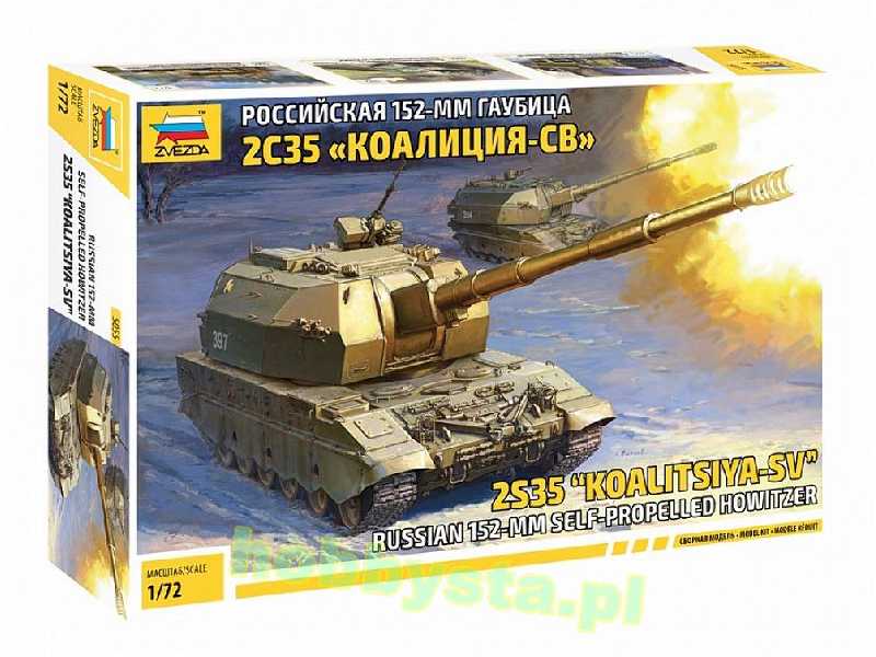 2S35 Koalicja-SW - rosyjska haubica samobieżna - zdjęcie 1 2S35 Koalicja-SW - rosyjska haubica samobieżna - zdjęcie 1