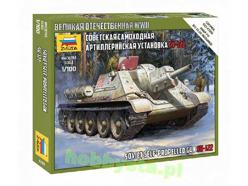 Su-122 - sowieckie działo samobieżne - zdjęcie 1 Su-122 - sowieckie działo samobieżne - zdjęcie 1