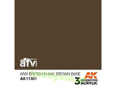 AK 11301 WWi British Khaki Brown Base - zdjęcie 1
