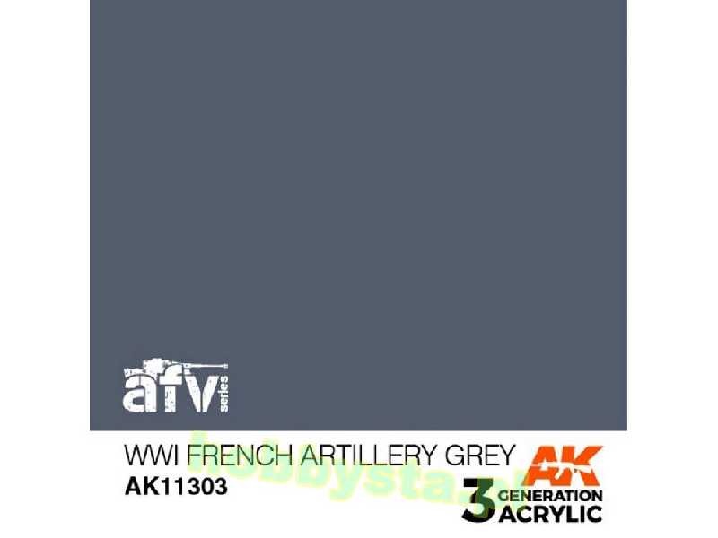 AK 11303 WWi French Artillery Grey - zdjęcie 1