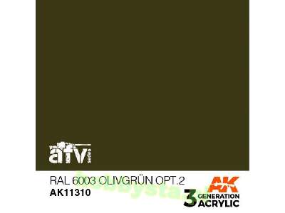 AK 11310 RAL 6003 Olivgrün Opt.2 - zdjęcie 1
