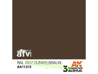 AK 11315 RAL 7017 Dunkelbraun - zdjęcie 1