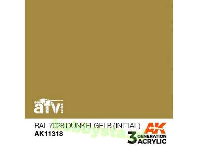 AK 11318 RAL 7028 Dunkelgelb (Initial) - zdjęcie 1
