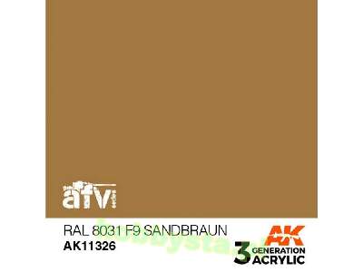 AK 11326 RAL 8031 F9 Sandbraun - zdjęcie 1
