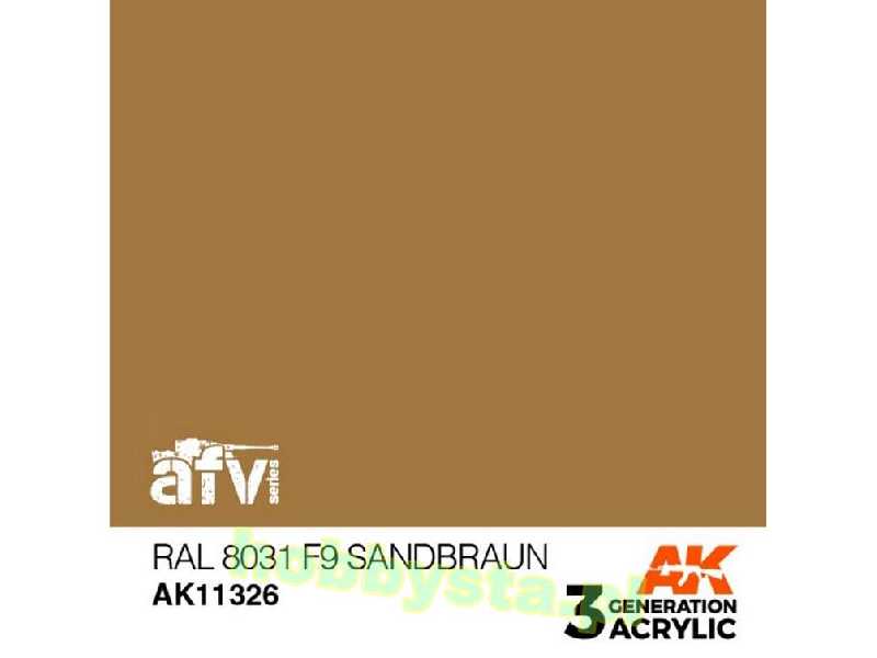 AK 11326 RAL 8031 F9 Sandbraun - zdjęcie 1