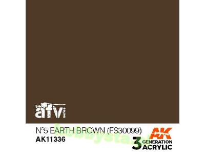 AK 11336 N&#186;5 Earth Brown (Fs30099) - zdjęcie 1