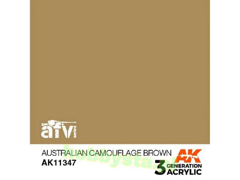 AK 11347 Australian Camouflage Brown - zdjęcie 1 AK 11347 Australian Camouflage Brown - zdjęcie 1