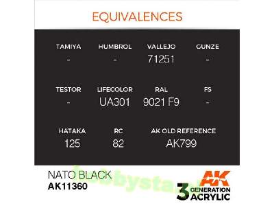 AK 11360 NATO Black - zdjęcie 3