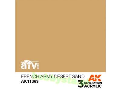 AK 11363 French Army Desert Sand - zdjęcie 1