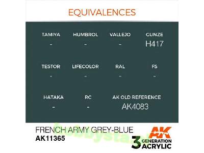 AK 11365 French Army Grey-blue - zdjęcie 3