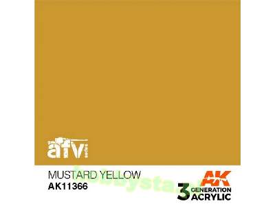 AK 11366 Mustard Yellow - zdjęcie 1