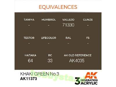 AK 11373 Khaki Green No.3 - zdjęcie 3