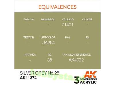AK 11374 Silver Grey No.28 - zdjęcie 3