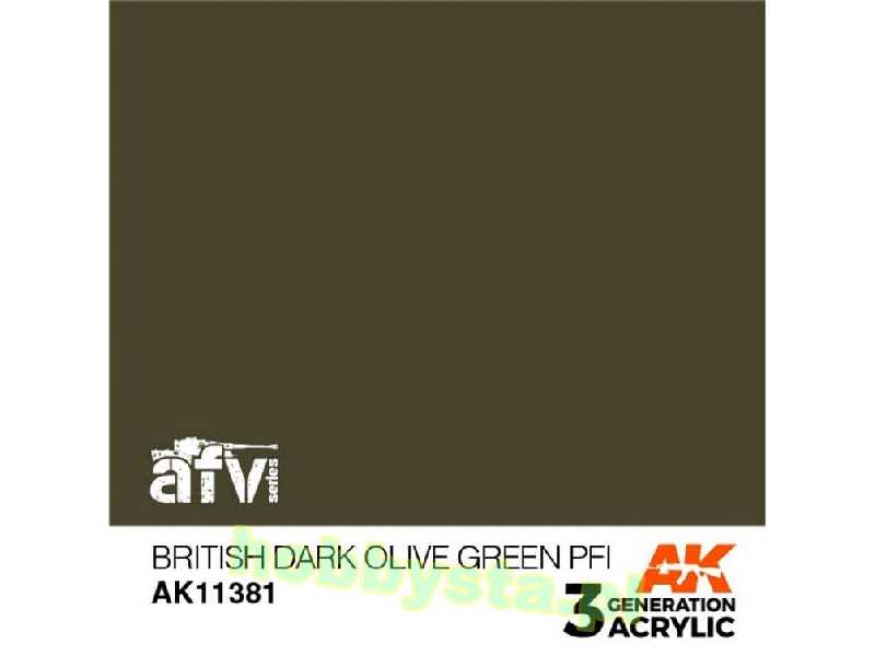 AK 11381 British Dark Olive Green Pfi - zdjęcie 1