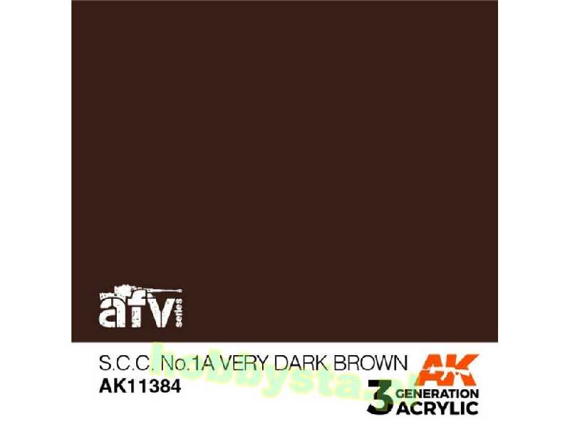 AK 11384 S.C.C. No.1a Very Dark Brown - zdjęcie 1 AK 11384 S.C.C. No.1a Very Dark Brown - zdjęcie 1