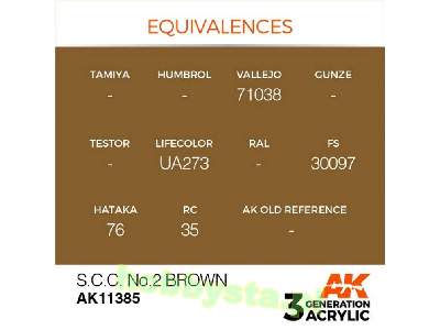 AK 11385 S.C.C. No.2 Brown - zdjęcie 3