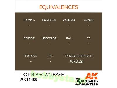 AK 11408 Dot44 Brown Base - zdjęcie 3