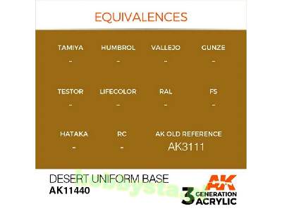 AK 11440 Desert Uniform Base - zdjęcie 3