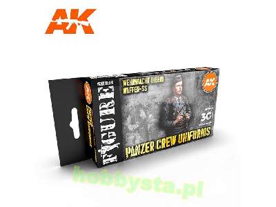 AK 11622 Panzer Crew Black Uniforms Set - zdjęcie 1