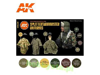 AK 11624 Splittertarnmuster Uniforms Set - zdjęcie 2