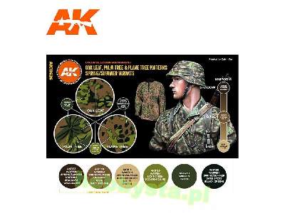 AK 11626 OAK Leaf, Palm Tree & Plane Tree Patterns Spring/Summer - zdjęcie 2