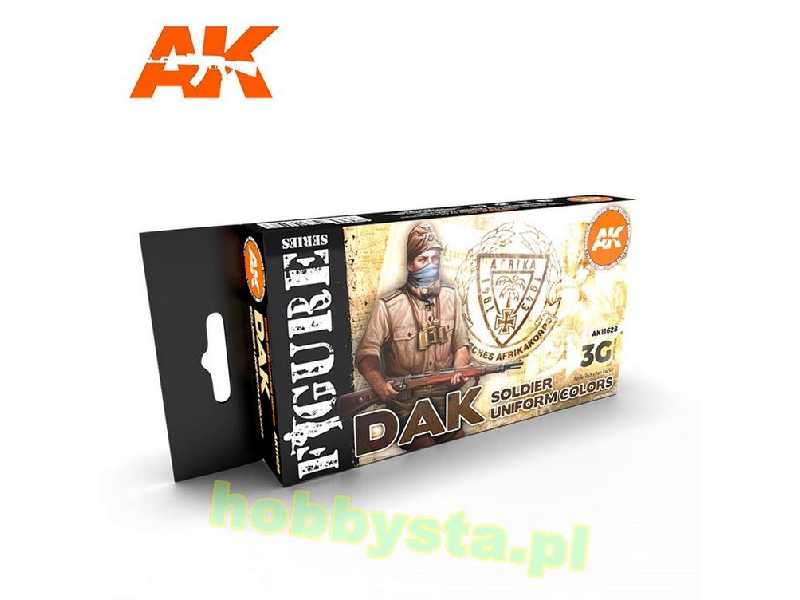 AK 11628 DAK Soldiers Uniform Colors Set - zdjęcie 1 AK 11628 DAK Soldiers Uniform Colors Set - zdjęcie 1