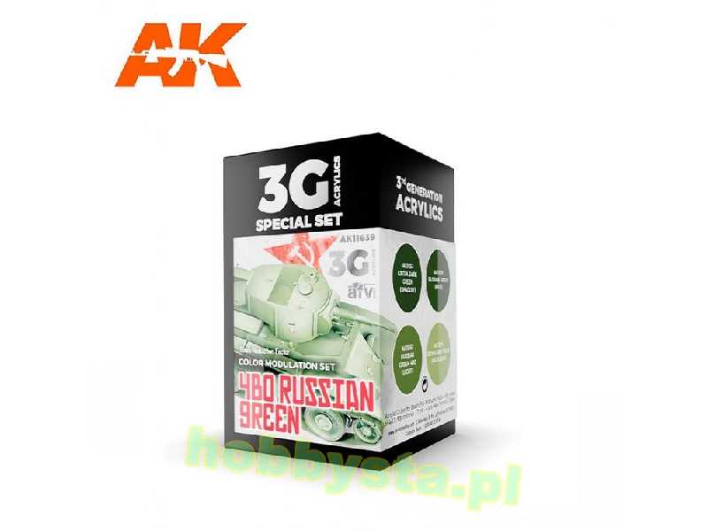 AK 11639 4BO Russian Green Modulation Set - zdjęcie 1 AK 11639 4BO Russian Green Modulation Set - zdjęcie 1