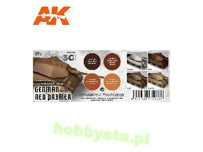 AK 11641 German Red Primer Modulation Set - zdjęcie 2