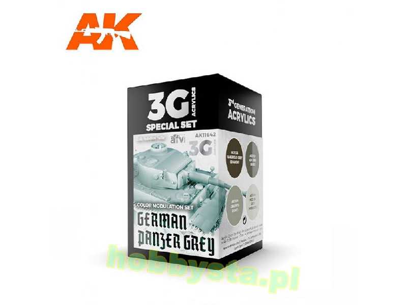 AK 11642 German Panzer Grey Modulation Set - zdjęcie 1 AK 11642 German Panzer Grey Modulation Set - zdjęcie 1