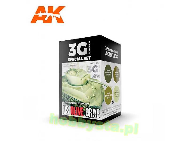 AK 11643 US Olive Drab Modulation Set - zdjęcie 1 AK 11643 US Olive Drab Modulation Set - zdjęcie 1