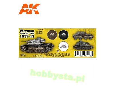 AK 11645 German Standard Colors 37-43 Set - zdjęcie 2