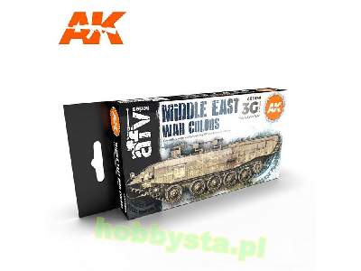 AK 11648 Middle East War Colors Set - zdjęcie 1